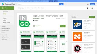 
                            11. Ingo Money – Cash Checks Fast - Apps on Google Play