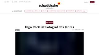 
                            9. Ingo Rack ist Fotograf des Jahres - Schwäbische Zeitung