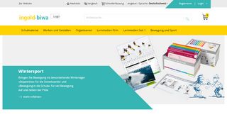 
                            10. ingold-biwa Online Shop - Ihr Partner für Schulmaterial & Lernmedien