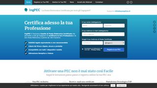 
                            3. IngPEC | La Posta Elettronica Certificata per tutti gli Ingegneri!