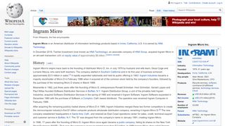 
                            7. Ingram Micro - Wikipedia