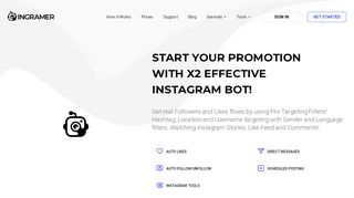 
                            13. Ingramer: Your Powerful Instagram Growth Assistant