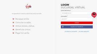 
                            1. Ingresa aquí a nuestra sucursal Virtual - Virgin Mobile Chile