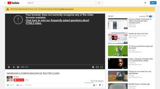 
                            5. INGRESAR A CONFIGURACION DE ROUTER CLARO - YouTube