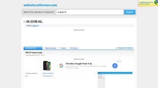 
                            11. in.gvb.nl at WI. BIG-IP logout page - Website Informer