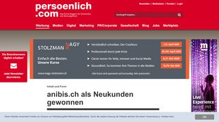 
                            4. Inhalt und Form: anibis.ch als Neukunden gewonnen - Werbung