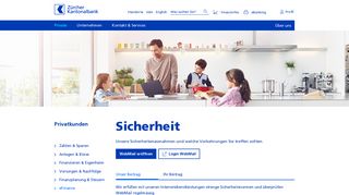 
                            2. Inhaltsseite:Sicherheit - Sicherheit | zkb.ch