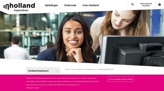 
                            2. Inholland blackboard - Hbo-opleidingen Hogeschool Inholland