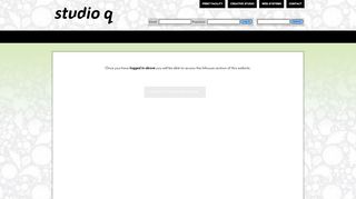 
                            9. INHOUSE LOGIN - Studio Q