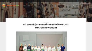 
                            6. Ini 50 Pelajar Penerima Beasiswa OSC Metrotvnews ... - Infojakarta.net