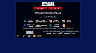 
                            4. Ini Poker - Daftar & Login IniPoker.com, Agen Poker Online ...