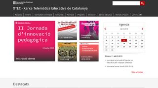 
                            1. Inici. XTEC - Xarxa Telemàtica Educativa de Catalunya