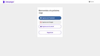 
                            6. Inicia sesión - Despegar.com