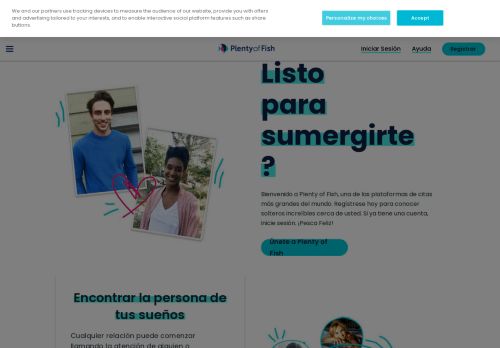 
                            8. Inicia sesión en la aplicación de citas gratuita PlentyOfFish | POF.com