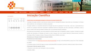 
                            4. Iniciação Científica - Escola de Enfermagem da UFMG