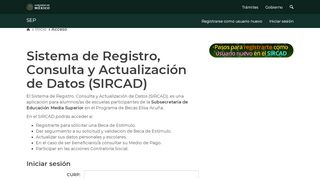 
                            1. Iniciar sesión - CBSEMS