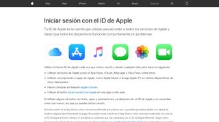 
                            2. Iniciar sesión con el ID de Apple - Soporte técnico de Apple