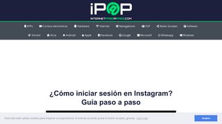 
                            9. 【 INICIAR SESIÓN en INSTAGRAM 】▷ Guía Paso a Paso ▷ 2019