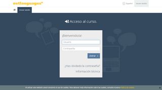 
                            3. Iniciar sesión - Net Languages