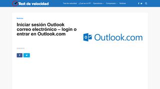 
                            6. Iniciar sesión Outlook correo electrónico - login o entrar en Outlook.com