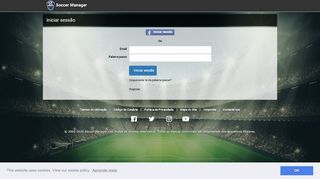 
                            7. Iniciar sessão - Soccer Manager