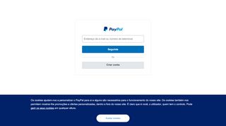 
                            2. Inicie sessão na sua conta PayPal