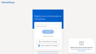 
                            6. Inicie sessão para partilhar esta página - HomeAway