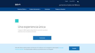 
                            4. Inicio - BBVA Bancomer - BBVA Careers