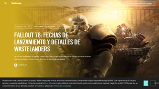 
                            1. Inicio - Bethesda.net