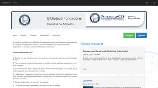 
                            6. Inicio - Celsius3 - Universidad CES