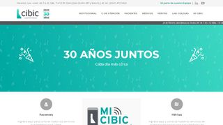 
                            2. Inicio - Cibic - Laboratorio de análisis