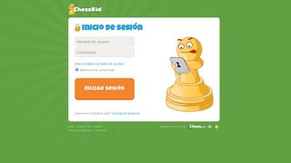 
                            1. Inicio de sesión - ChessKid.com