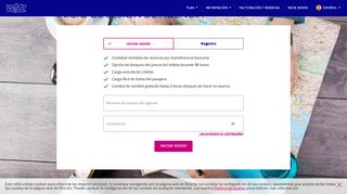 
                            4. Inicio de sesión de agencia - Wizz Air