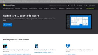 
                            3. Inicio de sesión en Azure: cuenta y facturación | Microsoft Azure