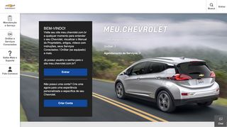 
                            11. Inicio do site meu.chevrolet.com.br