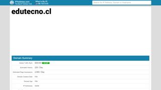 
                            10. inicio - Edutecno - edutecno.cl | IPAddress.com
