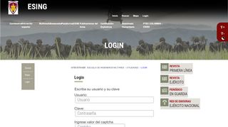 
                            6. inicio Login - Login - ESING