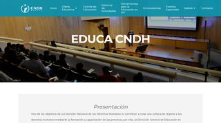 
                            2. Inicio - Portal Educa CNDH