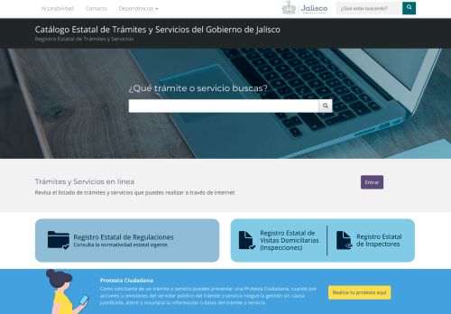 
                            6. Inicio | Trámites y Servicios en línea - Gobierno de Jalisco