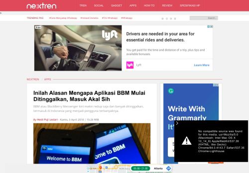 
                            10. Inilah Alasan Mengapa Aplikasi BBM Mulai Ditinggalkan, Masuk Akal ...