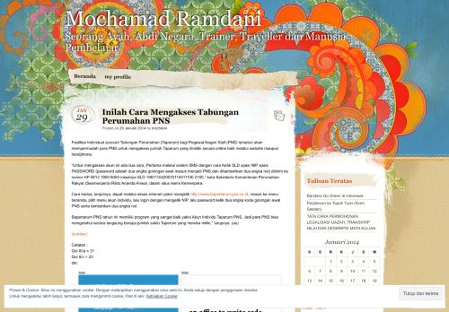 
                            11. Inilah Cara Mengakses Tabungan Perumahan PNS | Mochamad ...