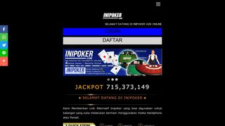 
                            8. INIPOKER | DAFTAR ID PRO | LINK ALTERNATIF INIPOKER