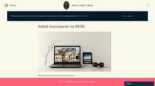 
                            11. Initial Assessment via BKSB | Myerscough College