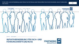 
                            7. Initiativbewerbung für Fach- und Führungskräfte - Stadtwerke ...