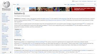 
                            5. Initiative Q - Wikipedia