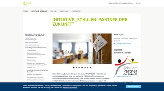 
                            9. Initiative „Schulen: Partner der Zukunft“ - Goethe-Institut