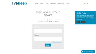 
                            9. Inizia sessione - LiveBeep