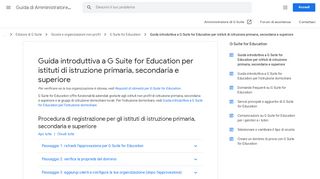 
                            7. Iniziare a utilizzare G Suite for Education - Guida di ... - Google Support