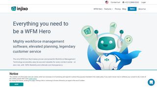 
                            2. injixo: Cloud Workforce Management for Contact Centers