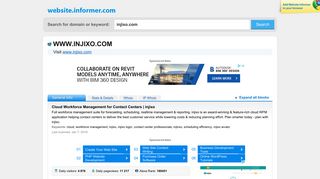 
                            11. injixo.com at WI. Cloud Workforce Management for Contact Centers ...